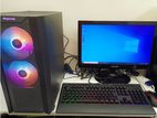 4th Gen Core- i5 Gaming 8GB RAM 256GB Storage 22" Monitors(RGB PC))