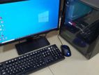 4th-Gen Core i5 SET+8GB RAM+ 128SSD + 500GB 20" Wide Monitor Gaming PC