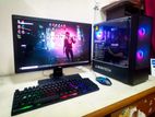 4th-Gen Core i7 8GB RAM+ 128SSD + 500GB With 22" Wide Monitor Full SET 0