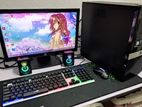 4th-Gen Core i7 Set|8GB RAM+ 128SSD + 500GB / 22" Wide Monitor Gaming PC