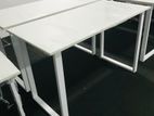 4’x 2’ White Computer Table (099)