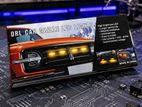 4x Smoked Lens Amber Car Light LED