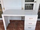 4x2 Mahogany 3 Drawer Office Desk