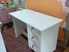 4x2 white table