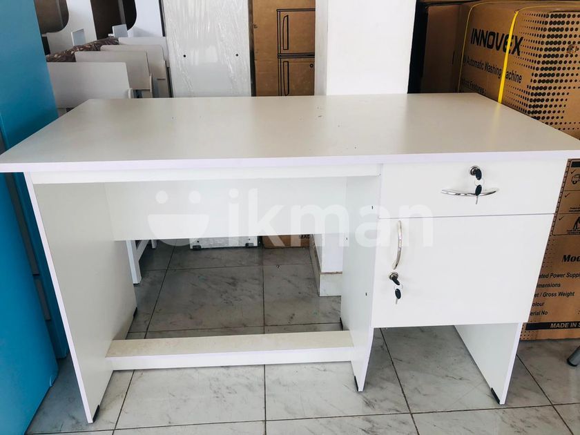4x2ft White Melamine Office Table Kottawa ikman