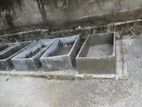 4x2x1 cement fish tanks
