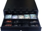 5 Bill 8 Coin POS Cash Drawer (2 Keys / Black color)