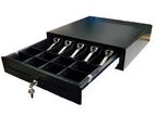 5 Bill 8 Coin Rj11 Black High End Metal Steel POS Cash Drawer