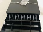 5 Bill 8 Coin (Rj11) - Black High End Metal Steel POS Cash Drawer,.