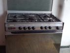 5 Burner Gas Cooker with Oven