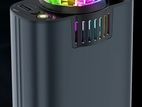 5-In-1 Car Charger With Aromatherapy Diffuser RGB Light
