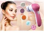 5 in 1 Face Massager With Cleaner 4-Pads