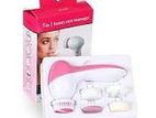 5 in 1 Face Massager With Cleaner 4-Pads
