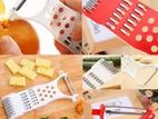 5 in 1 handheld Plastic Multifunction Kitchen Peeler Grater Slicer