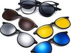 5 in 1 Magic Vision Sun-glasses Lenses changable