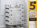 5 Layer - Shoe Rack Lightweight Dust Proof Shoes Storage Shelf
