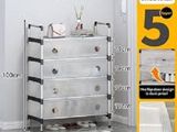 5 Layer - Shoe Rack Lightweight Dust Proof Shoes Storage Shelf