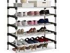 5 Layer Shoe-Rack (Steel)- easy to fix - stainless steel