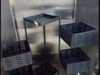 5 LAYER STORAGE RACK -SQUARE SHAPE (28*28*94 CM)
