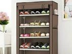 5 Layers Cloth cover Shoe Rack