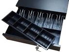 5 Notes 8 Coins Cash Drawer - 6.5kg Black Metal