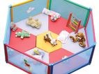 5 Panel Playpen (Poco Casa) - With Mattress