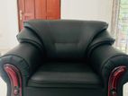 5 seater Black sofa in excellent condition