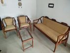 5 Seater Solid Teak Wood Sofa Set