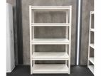 5 Tier Heavy-Duty Adjustable Storage Rack, For Home And Workspaces