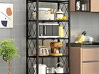 5 Tier Storage Rack Foldable Shelving Unit