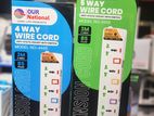 5 Way Wire Cord 3m