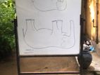 5 X 4 Ft Whiteboard with Stand