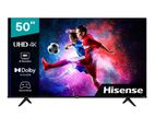 50'' Hisense UHD Smart 4K with Bluetooth Android Tv