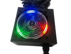 500W To 650W 80+ RGB Gaming Power Supply