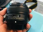 Nikon 50mm 1.8G Lens with Box Full Set