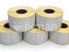 50mm x 25mm 1 ups 1000 Pcs Barcode Roll - Direct Thermal