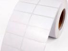 50mm x 25mm 2up 4000Pcs Roll - Tharmel Tranfer Barcode Label