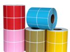 50mm x 25mm 2ups 5000 Pcs SEMMI GLOSS Roll - THARMEL TRANSFER