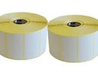 50MM X 25MM Direct Thermal Barcode Sticker Label Roll