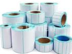 50mm X 25mm T/t 1 Ups 2000 Pcs - Blue Color