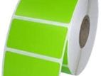 50mm x 25mm T/T 1UPS 2000 PCS - Green CL