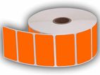 50mm x 25mm T/T 1UPS 2000 PCS - Orange
