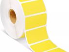 50mm x 25mm T/T 1UPS 2000 PCS - Yellow