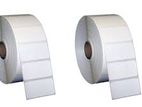 50mm x 25mm T/T 2ups 5000 Pcs SEMI GLOSS Roll