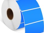 50mm x 25mm-Thermal Transfer 1ups 2000 Pcs Lable Roll - Blue