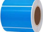 50mm x 25mm-Thermal Transfer 1ups 2000 Pcs Lable Roll - Blue