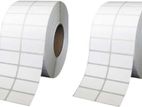 50mm x 25mm Thermal Transfer Barcode Labels 2ups 4000pcs Roll