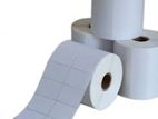 50mm X 25mm, TT, 2up, 4000pcs Thermal Transfer Barcode Label Roll