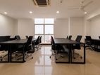 52 Seats - Fully Furnished Managed Office for Rent in Colombo