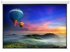5*5 Feet Semi Auto 4K Manual Screen
